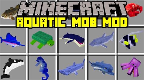 In Java Edition, seagrass litters the bottom of flooded areas. . Minecraft water mobs